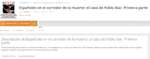 Españoles en el corredor de la muerte: el caso de Pablo Ibar. Primera parte