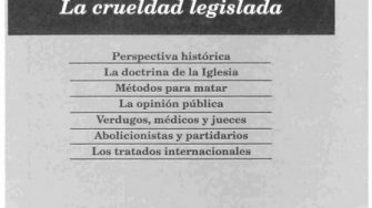 pena de muerte la crueldad legislada